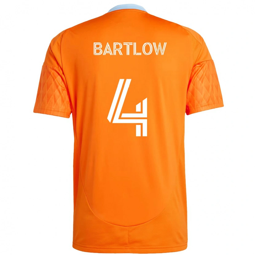 Danxen Kid Ethan Bartlow #4 Orange White Home Jersey 2025/26 T-Shirt