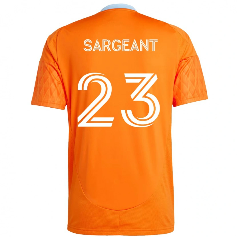 Danxen Kid Kieran Sargeant #23 Orange White Home Jersey 2025/26 T-Shirt