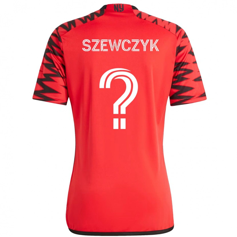 Danxen Kid Tobias Szewczyk #0 Red Black Home Jersey 2025/26 T-Shirt