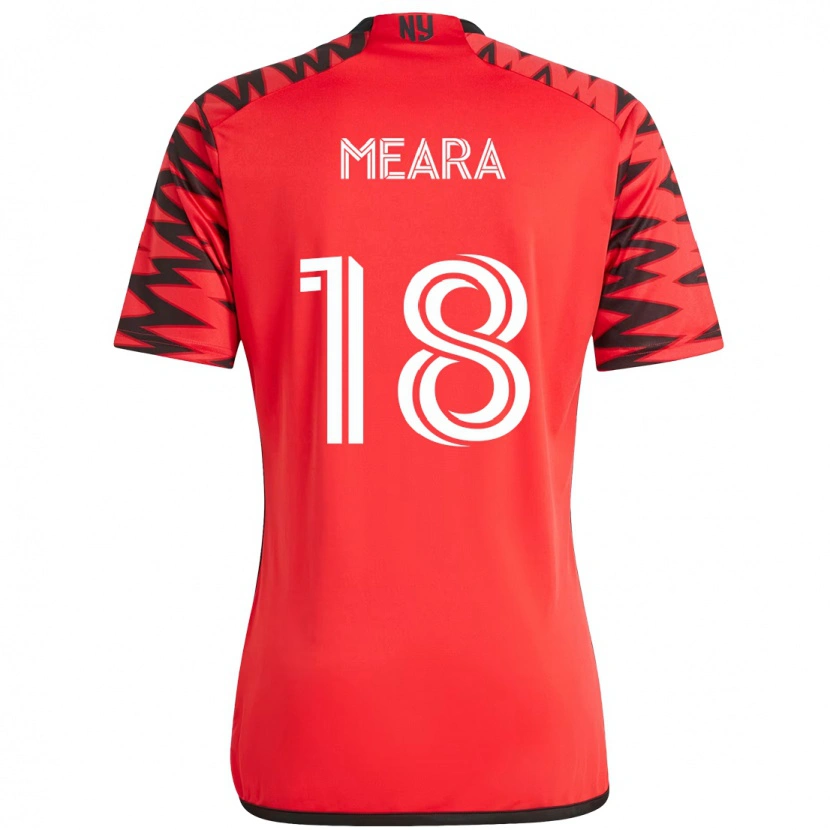 Danxen Kid Ryan Meara #18 Red Black Home Jersey 2025/26 T-Shirt