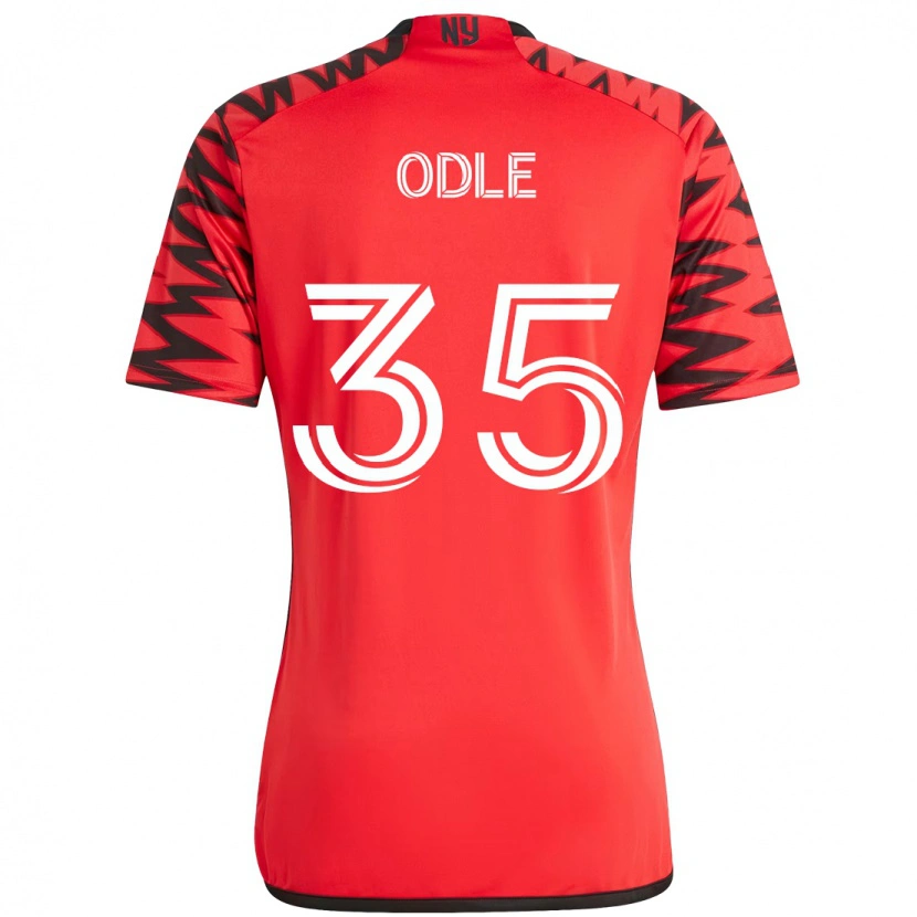 Danxen Kid Dallas Odle #35 Red Black Home Jersey 2025/26 T-Shirt