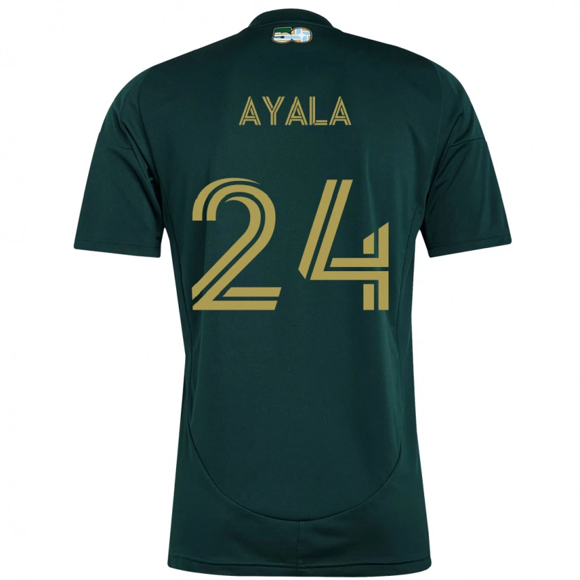Danxen Kid David Ayala #24 Black Brown Home Jersey 2025/26 T-Shirt