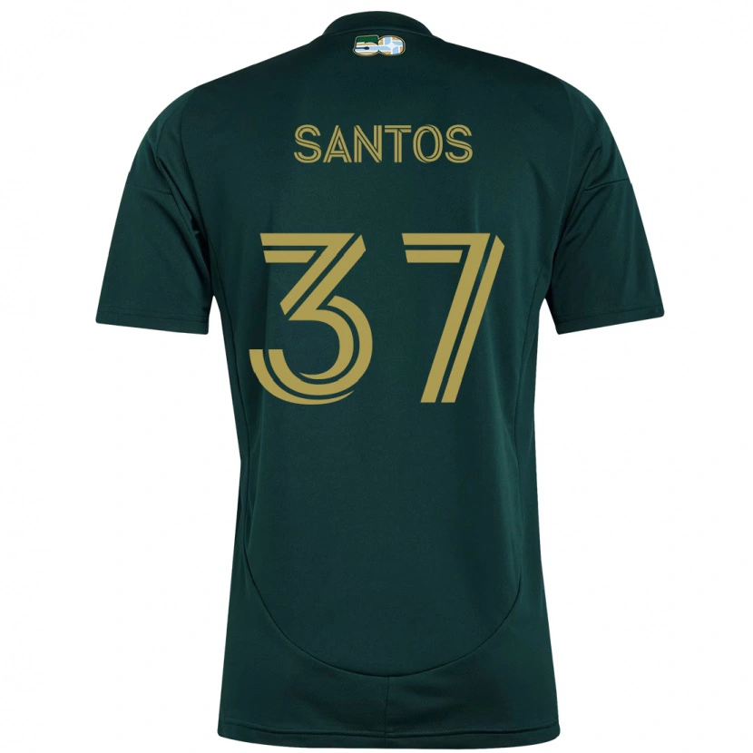 Danxen Kid Noah Santos #37 Black Brown Home Jersey 2025/26 T-Shirt