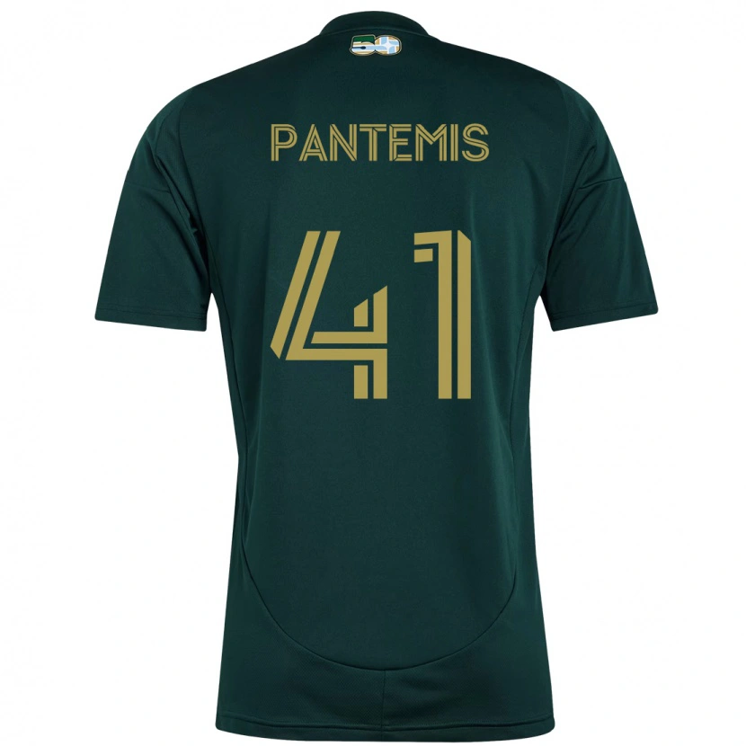 Danxen Kid James Pantemis #41 Black Brown Home Jersey 2025/26 T-Shirt