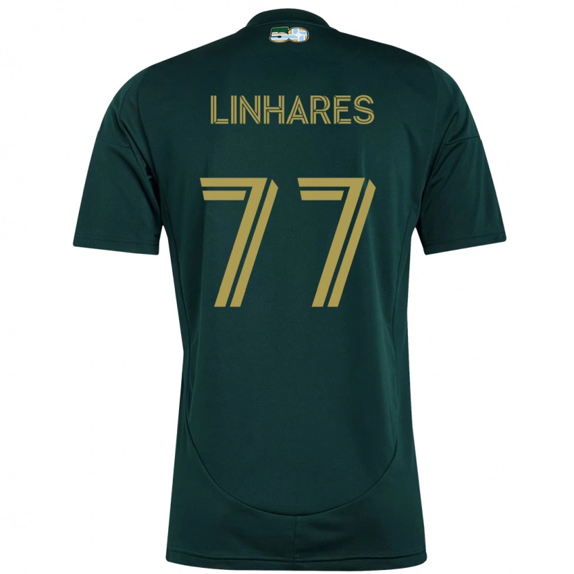 Danxen Kid Kyle Linhares #77 Black Brown Home Jersey 2025/26 T-Shirt