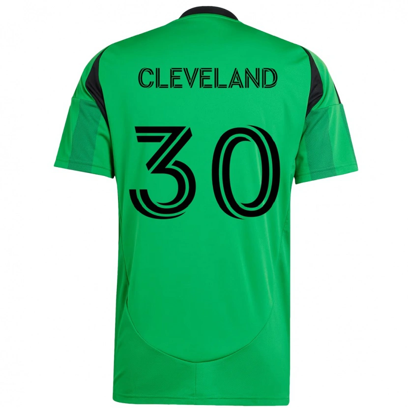 Danxen Kid Stefan Cleveland #30 Green Black Home Jersey 2025/26 T-Shirt