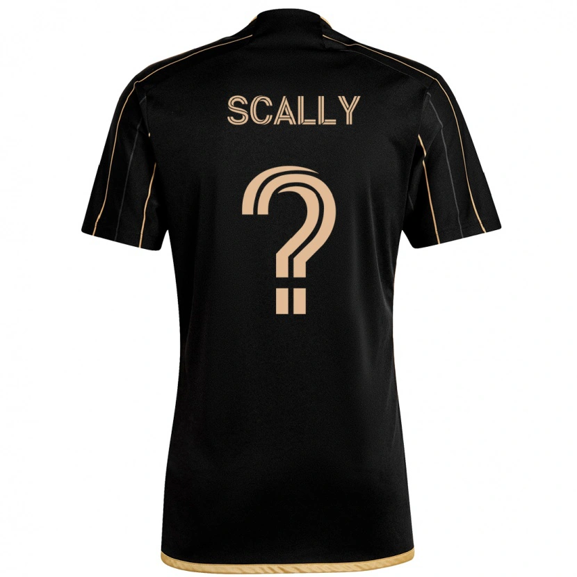 Danxen Kid Ethan Scally #0 Black Brown Home Jersey 2025/26 T-Shirt