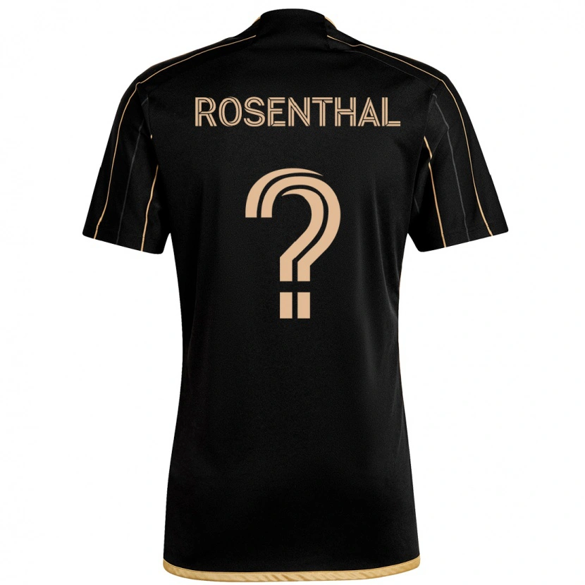 Danxen Kid Charlie Rosenthal #0 Black Brown Home Jersey 2025/26 T-Shirt
