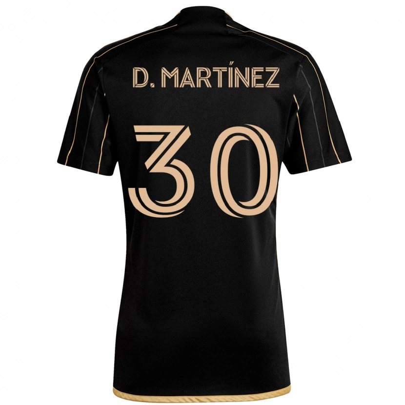 Danxen Kid David Martínez #30 Black Brown Home Jersey 2025/26 T-Shirt