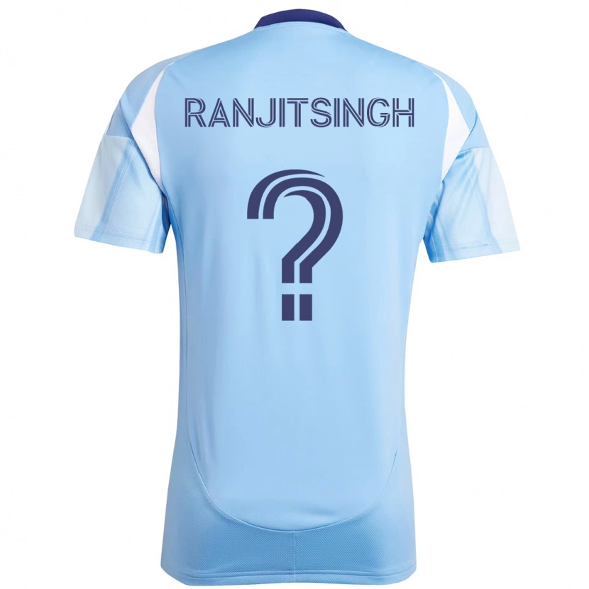 Danxen Kid Greg Ranjitsingh #0 Light Blue Home Jersey 2025/26 T-Shirt