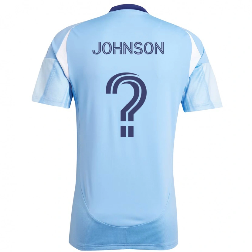 Danxen Kid Jabar Johnson #0 Light Blue Home Jersey 2025/26 T-Shirt