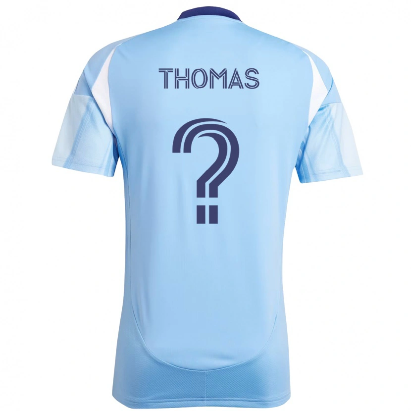 Danxen Kid Dylan Thomas #0 Light Blue Home Jersey 2025/26 T-Shirt