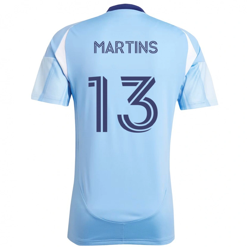 Danxen Kid Thiago Martins #13 Light Blue Home Jersey 2025/26 T-Shirt