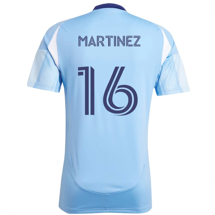 Danxen Kid Alonso Martínez #16 Light Blue Home Jersey 2025/26 T-Shirt