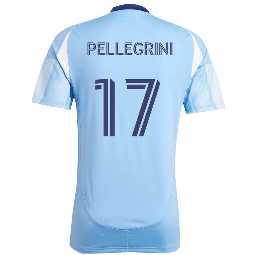 Danxen Kid Matías Pellegrini #17 Light Blue Home Jersey 2025/26 T-Shirt