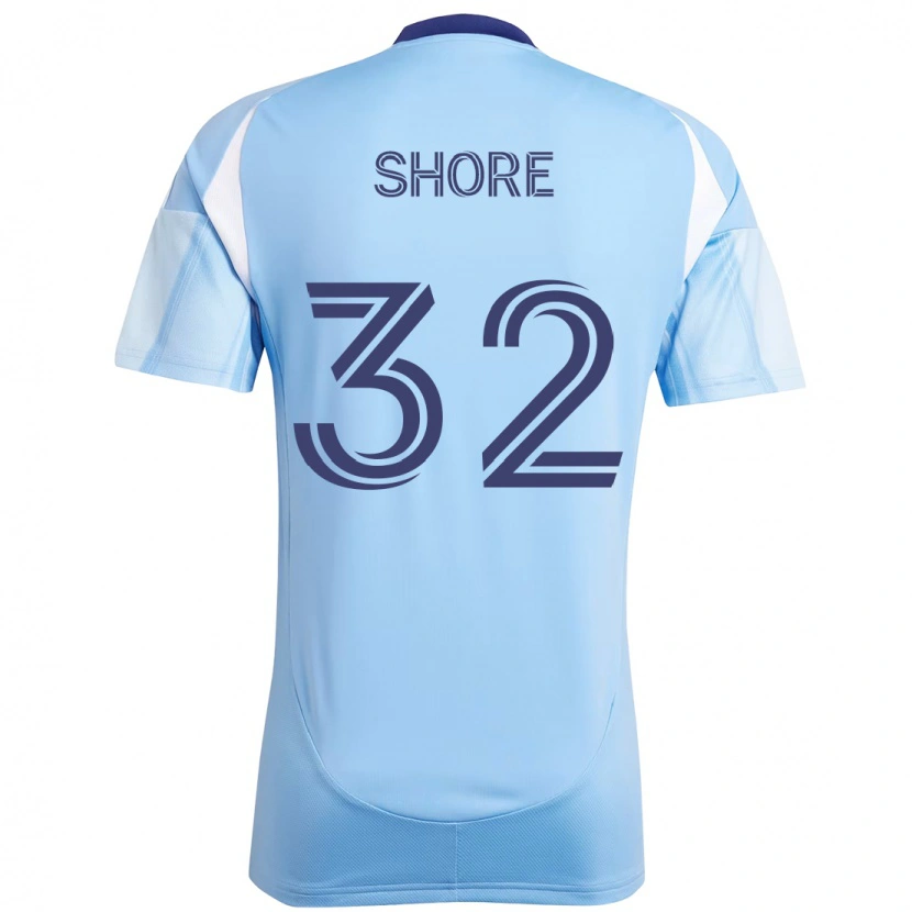 Danxen Kid Jonathan Shore #32 Light Blue Home Jersey 2025/26 T-Shirt