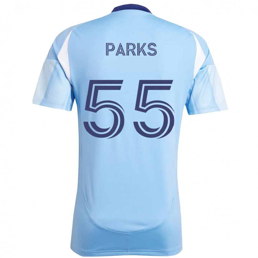 Danxen Kid Keaton Parks #55 Light Blue Home Jersey 2025/26 T-Shirt