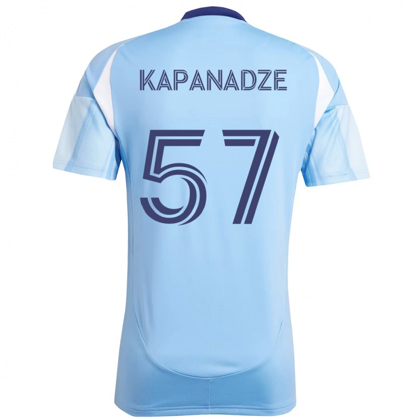 Danxen Kid Nicholas Kapanadze #57 Light Blue Home Jersey 2025/26 T-Shirt