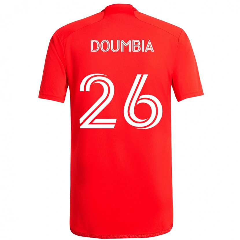 Danxen Kid Ousmane Doumbia #26 Red White Home Jersey 2025/26 T-Shirt