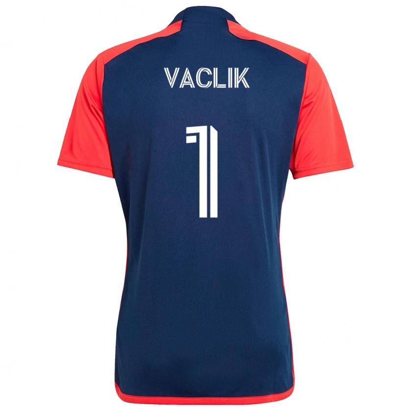 Danxen Kid Tomas Vaclik #1 Blue Red Home Jersey 2025/26 T-Shirt