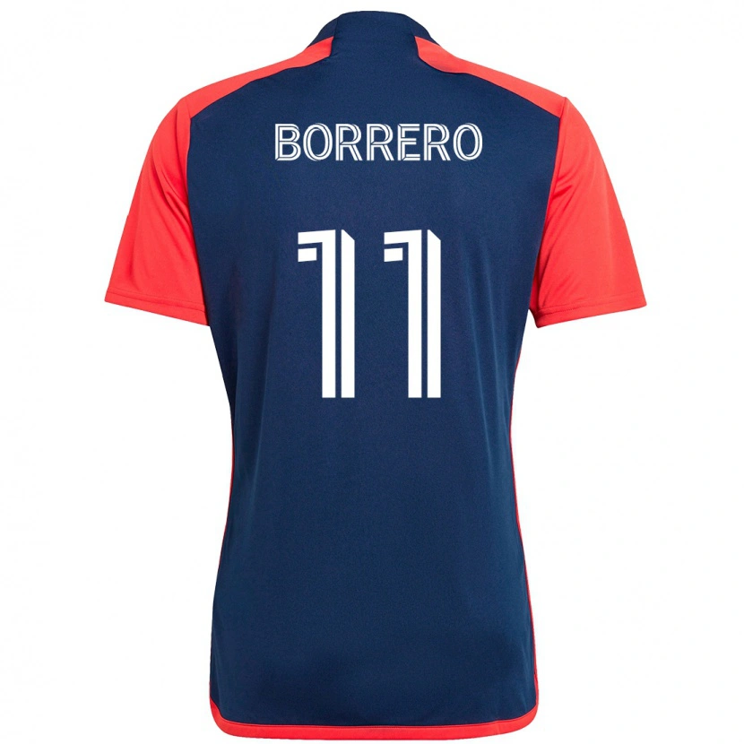 Danxen Kid Dylan Borrero #11 Blue Red Home Jersey 2025/26 T-Shirt