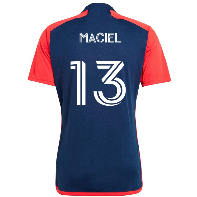 Danxen Kid Maciel #13 Blue Red Home Jersey 2025/26 T-Shirt