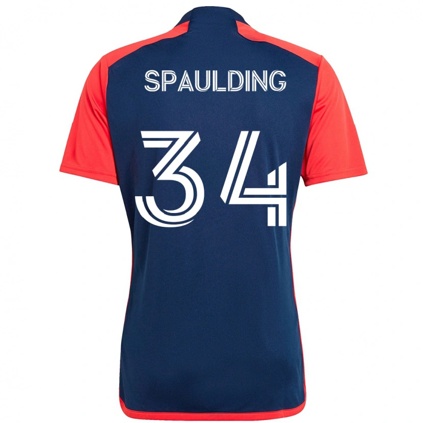Danxen Kid Ryan Spaulding #34 Blue Red Home Jersey 2025/26 T-Shirt