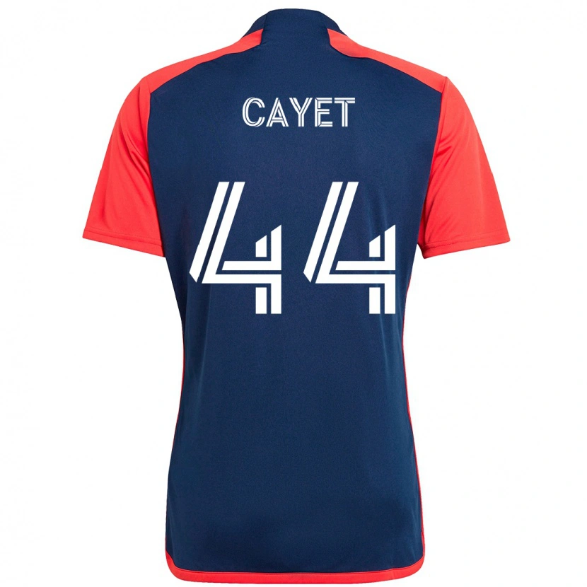 Danxen Kid Pierre Cayet #44 Blue Red Home Jersey 2025/26 T-Shirt