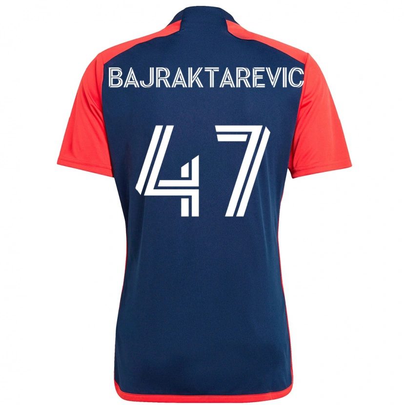 Danxen Kid Esmir Bajraktarevic #47 Blue Red Home Jersey 2025/26 T-Shirt