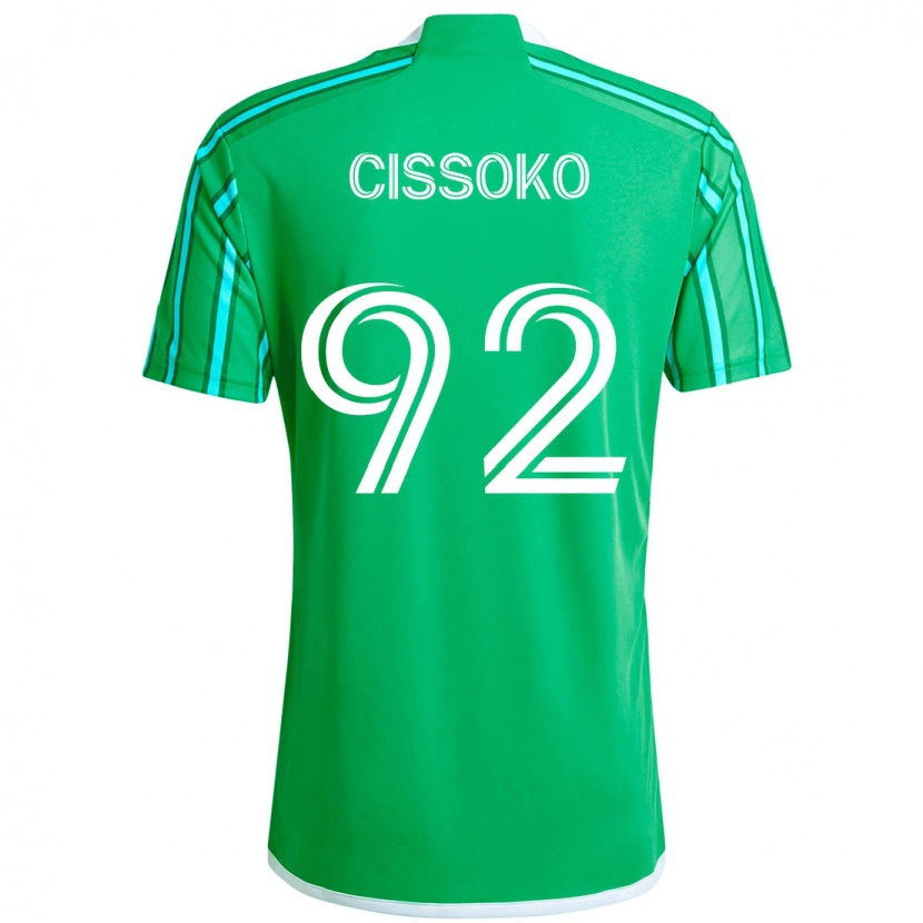 Danxen Kid Abdoulaye Cissoko #92 Green White Home Jersey 2025/26 T-Shirt