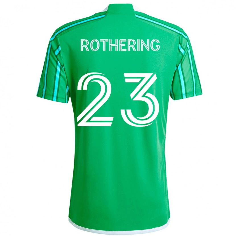 Danxen Kid Holly Rothering #23 Green White Home Jersey 2025/26 T-Shirt