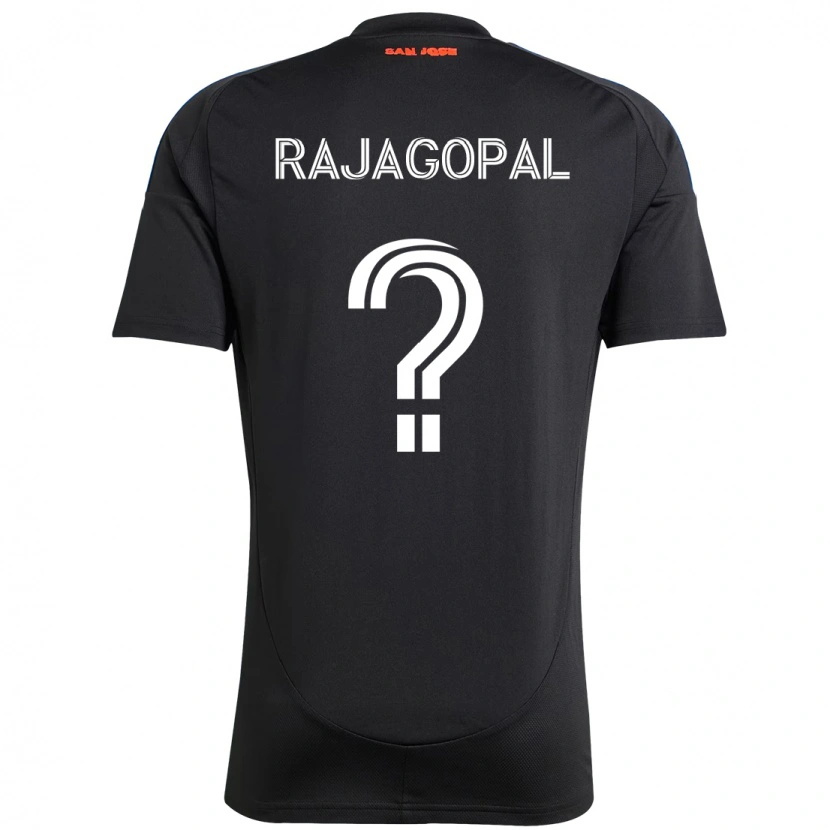 Danxen Kid Rohan Rajagopal #0 Black Dark Blue Home Jersey 2025/26 T-Shirt