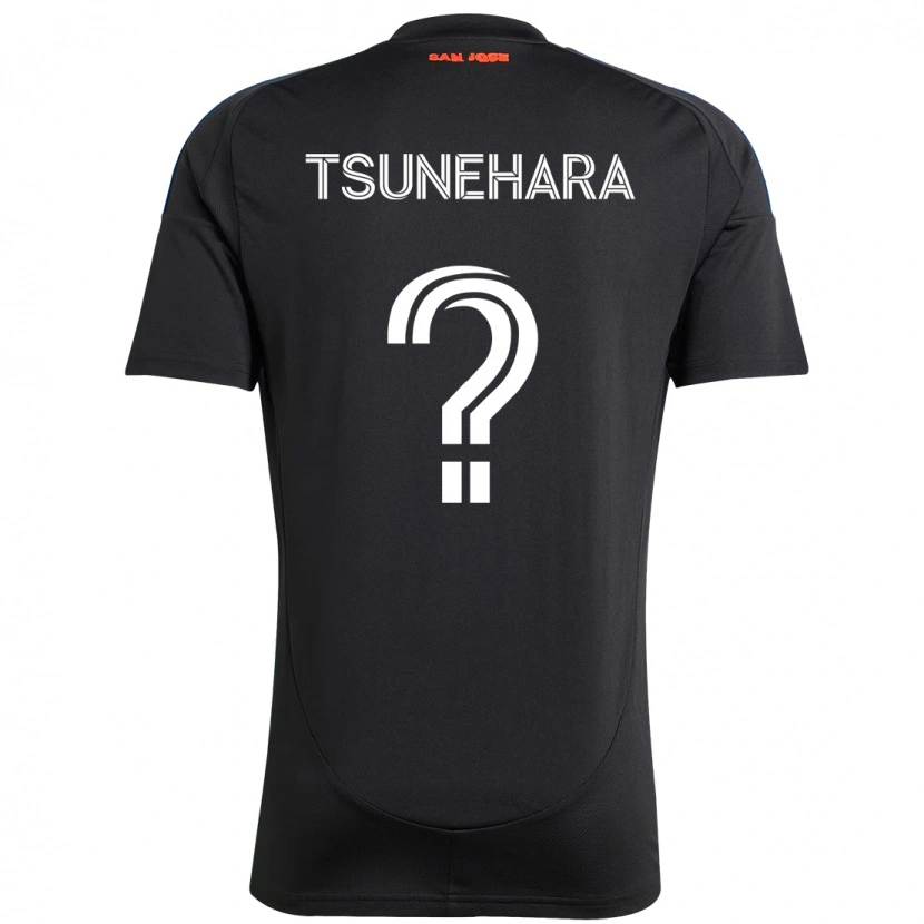 Danxen Kid Roka Tsunehara #0 Black Dark Blue Home Jersey 2025/26 T-Shirt