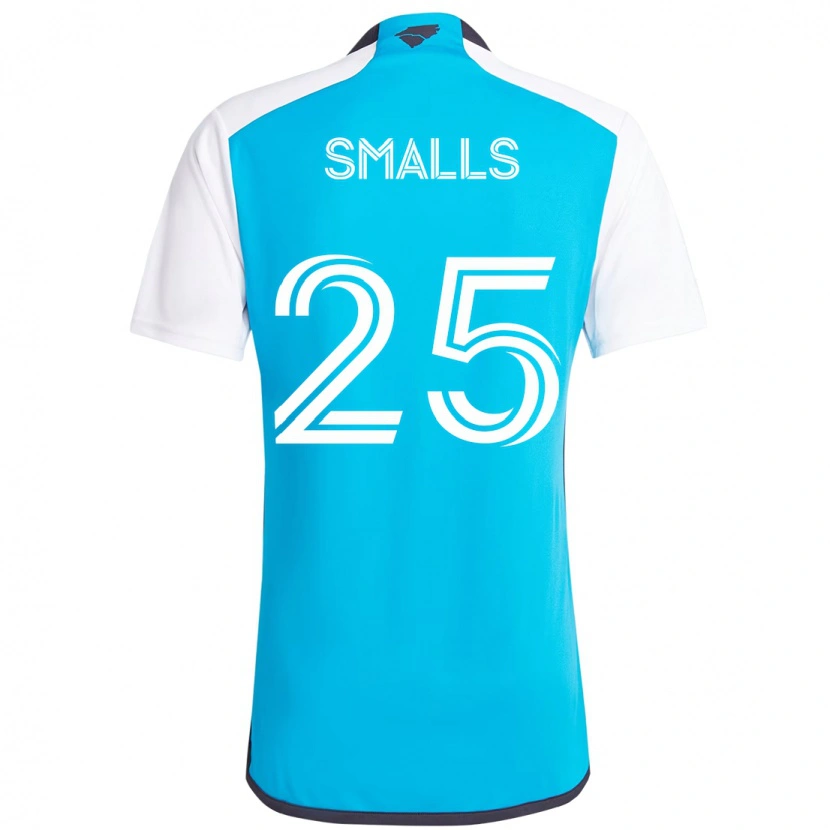 Danxen Kid Tyger Smalls #25 Sky Blue White Home Jersey 2025/26 T-Shirt