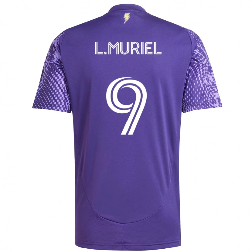 Danxen Kid Luis Muriel #9 Purple White Home Jersey 2025/26 T-Shirt