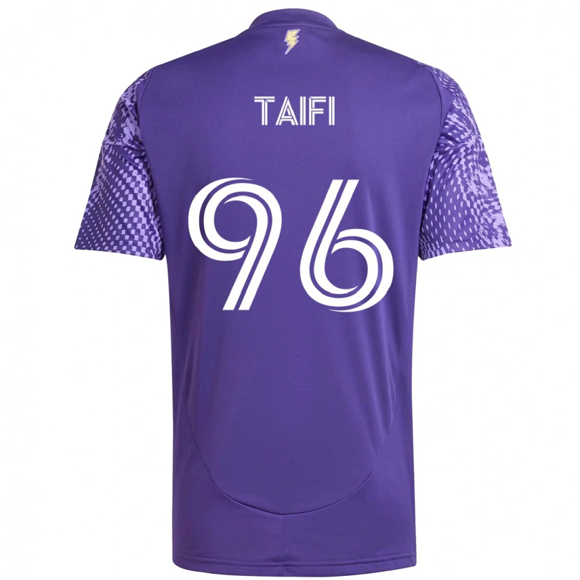 Danxen Kid Zakaria Taifi #96 Purple White Home Jersey 2025/26 T-Shirt