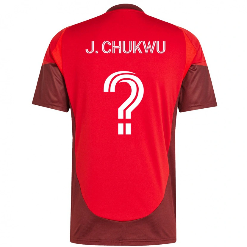 Danxen Kid Joses Chukwu #0 Red White Home Jersey 2025/26 T-Shirt