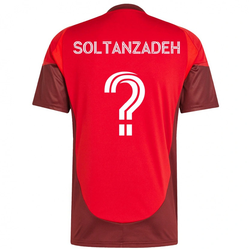 Danxen Kid Shayan Soltanzadeh #0 Red White Home Jersey 2025/26 T-Shirt