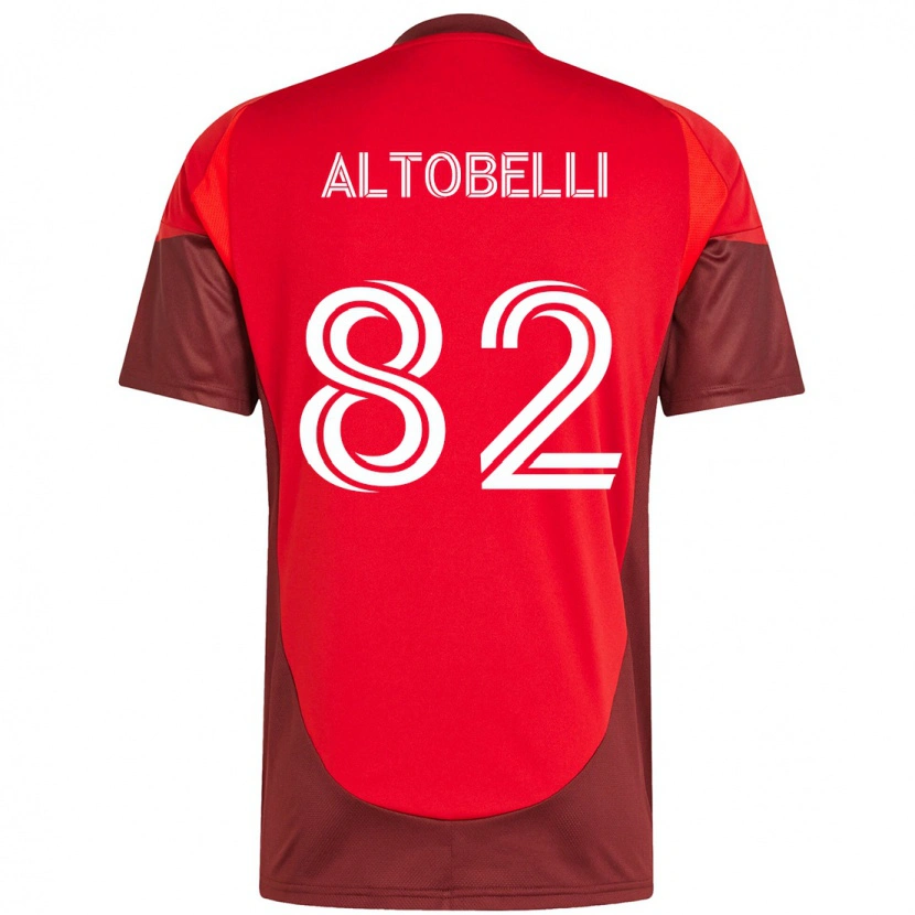 Danxen Kid Julian Altobelli #82 Red White Home Jersey 2025/26 T-Shirt