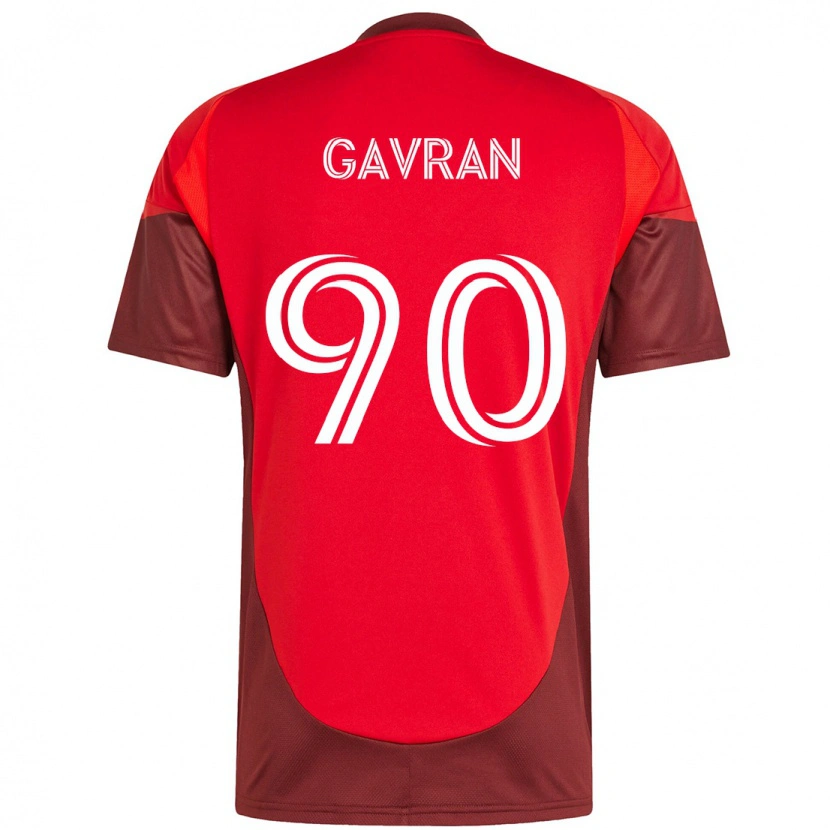 Danxen Kid Luka Gavran #90 Red White Home Jersey 2025/26 T-Shirt