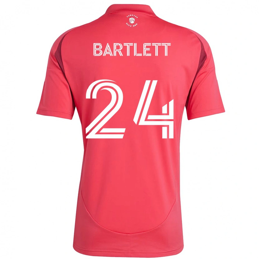 Danxen Kid Lucas Bartlett #24 Magenta White Home Jersey 2025/26 T-Shirt