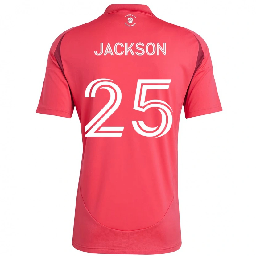 Danxen Kid Aziel Jackson #25 Magenta White Home Jersey 2025/26 T-Shirt