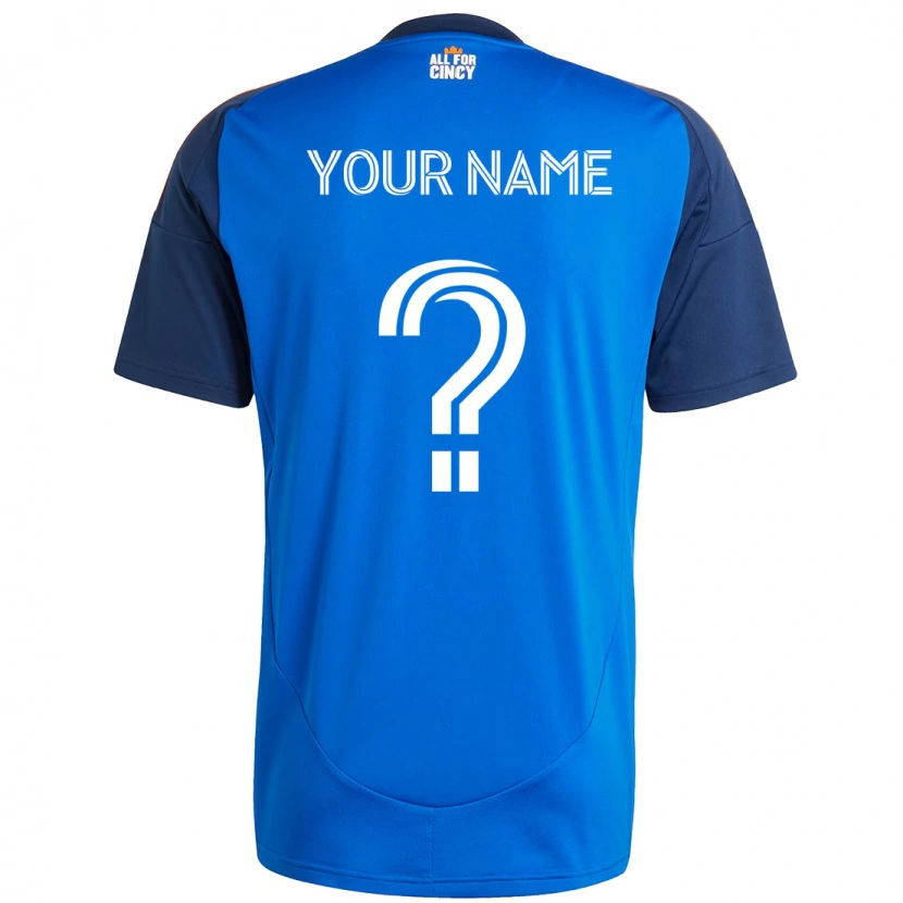 Danxen Kid Your Name #0 Dark Blue Orange Home Jersey 2025/26 T-Shirt