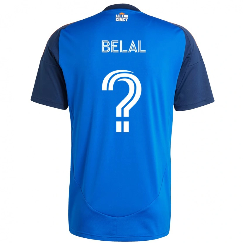 Danxen Kid Ryan Belal #0 Dark Blue Orange Home Jersey 2025/26 T-Shirt