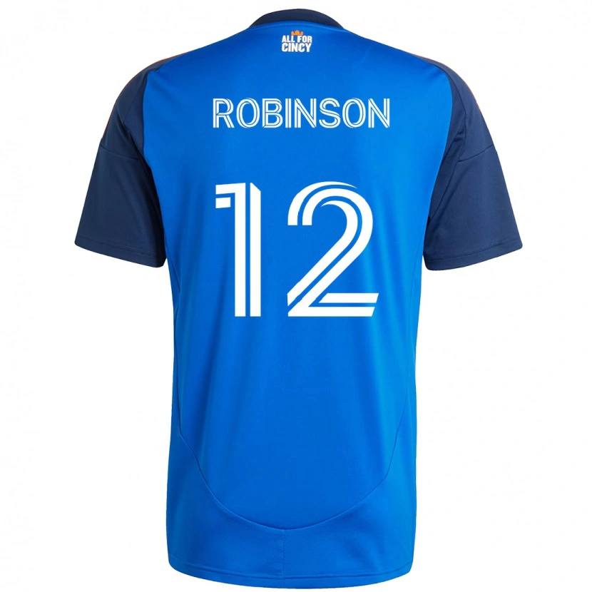 Danxen Kid Miles Robinson #12 Dark Blue Orange Home Jersey 2025/26 T-Shirt