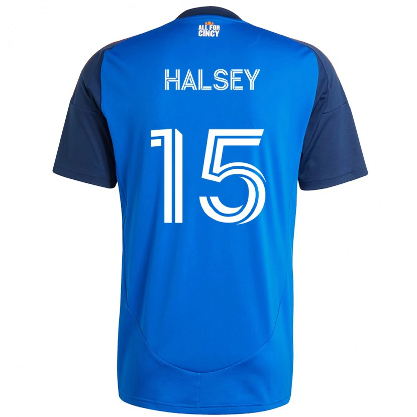 Danxen Kid Bret Halsey #15 Dark Blue Orange Home Jersey 2025/26 T-Shirt