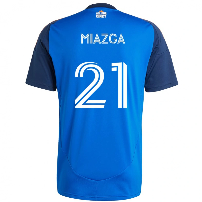 Danxen Kid Matt Miazga #21 Dark Blue Orange Home Jersey 2025/26 T-Shirt