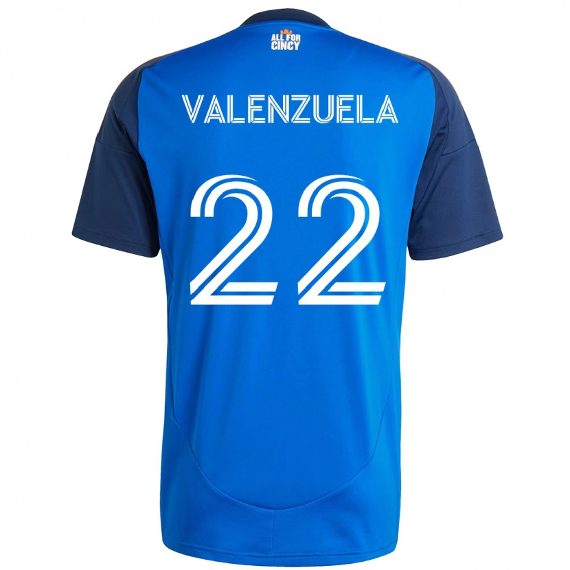 Danxen Kid Gerardo Valenzuela #22 Dark Blue Orange Home Jersey 2025/26 T-Shirt