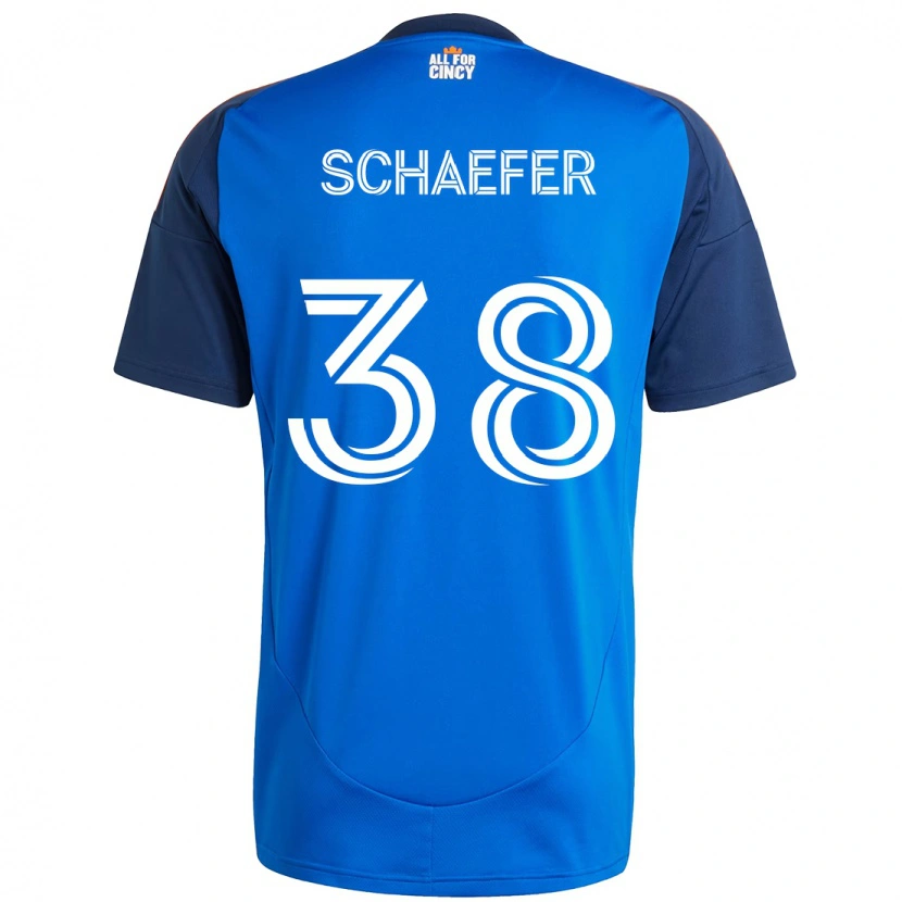 Danxen Kid Brian Schaefer #38 Dark Blue Orange Home Jersey 2025/26 T-Shirt