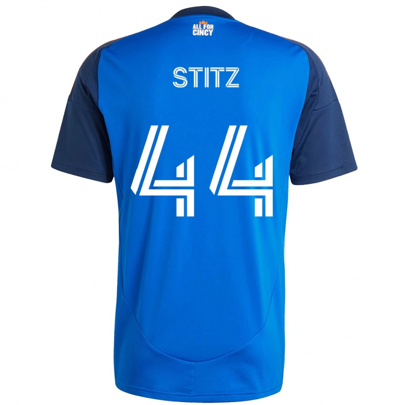 Danxen Kid Ben Stitz #44 Dark Blue Orange Home Jersey 2025/26 T-Shirt